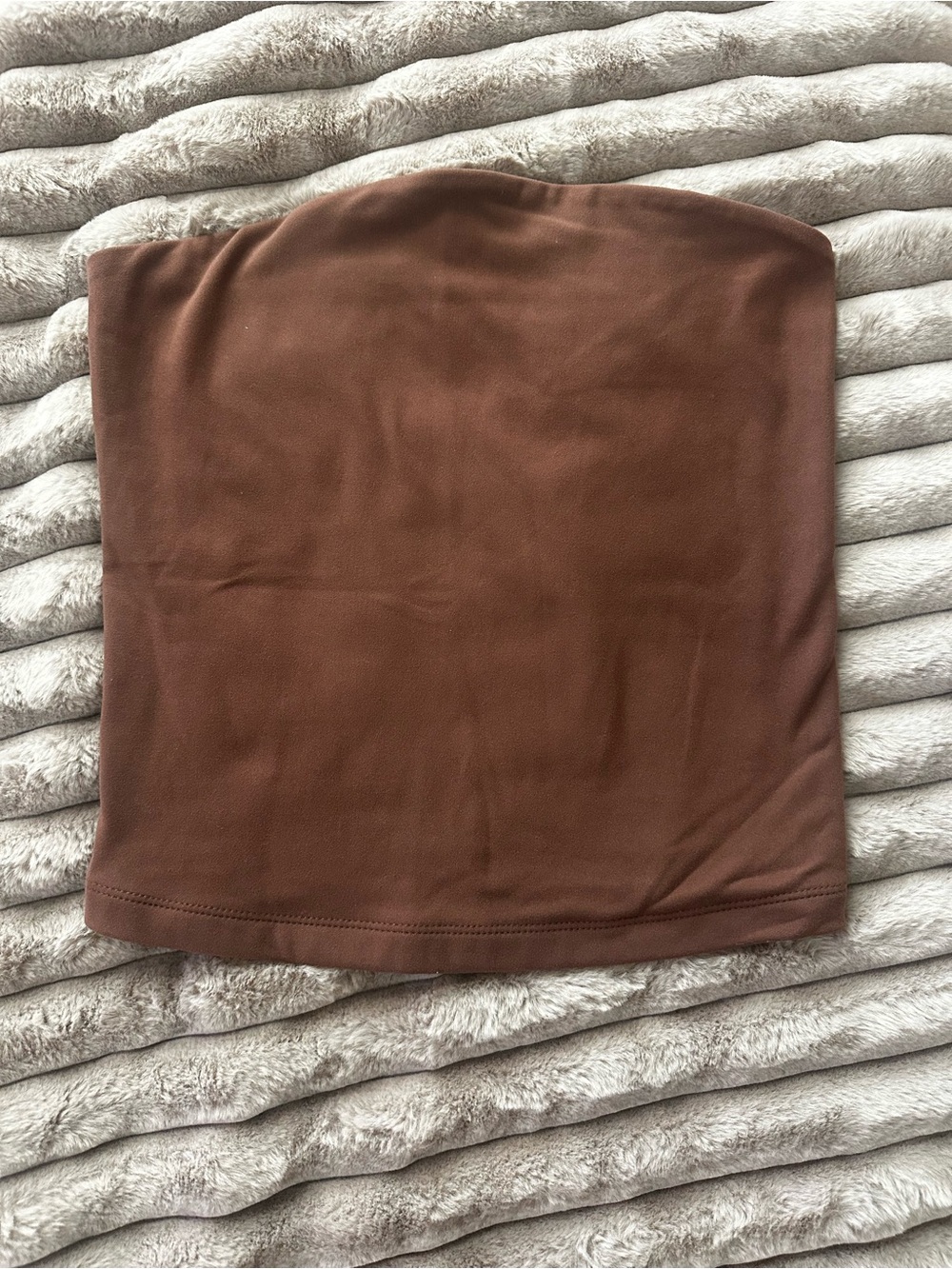 Wild Fable ButterBliss Brown Strapless Tube Top XS